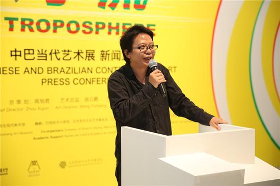 北大巴西文化中心副主任胡续冬发言