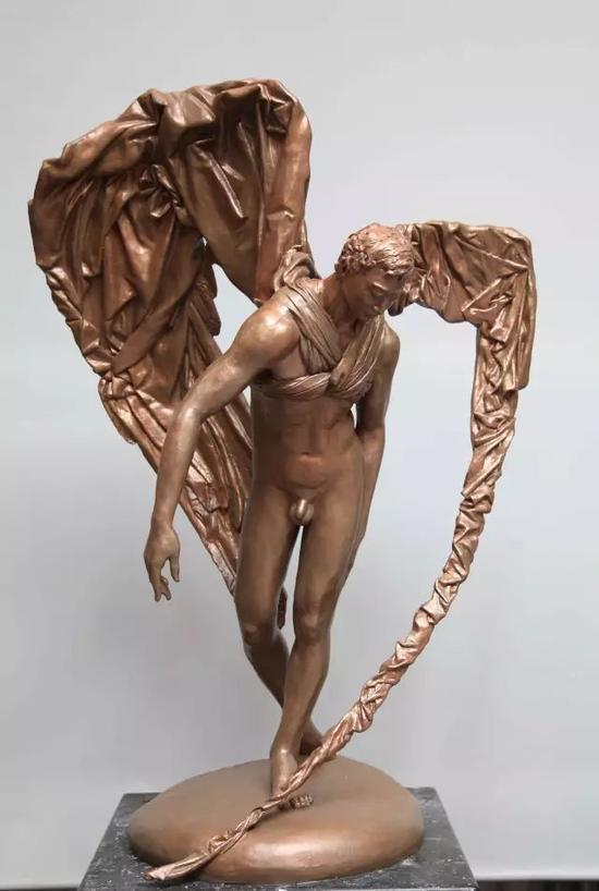 李富军 大时代的青春 青铜 100X40X60 2008