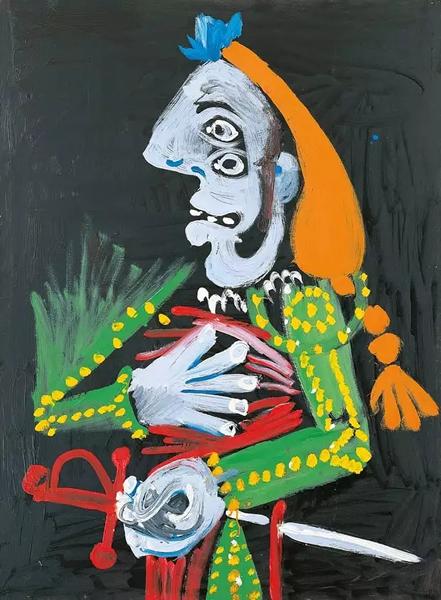 毕加索,《斗牛士》,1970年