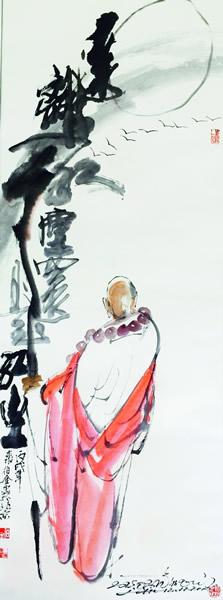 远离红尘还是红尘 133x51cm 2007