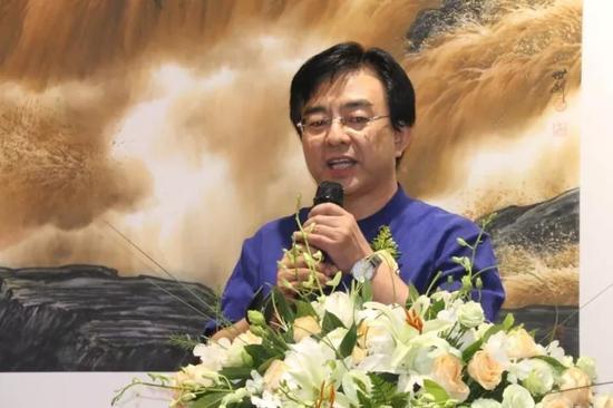 画家王世利致答谢辞