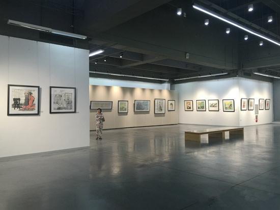 中国工笔画名家邀请展 现场