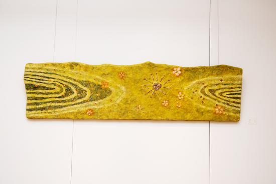 “曾英栋——共时2017个展”展览现场
