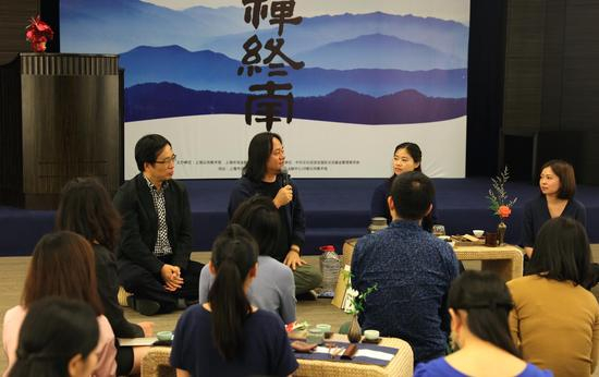 茶诗会现场
