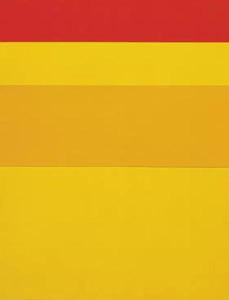 《加沙》(Gaza),1956年,4节连接面板,布面油画,228*200.7cm