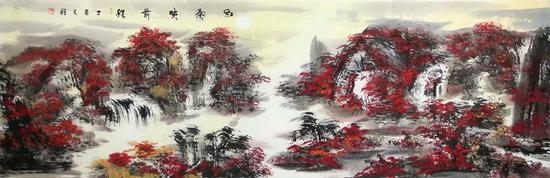 王天祥《红气映前程》