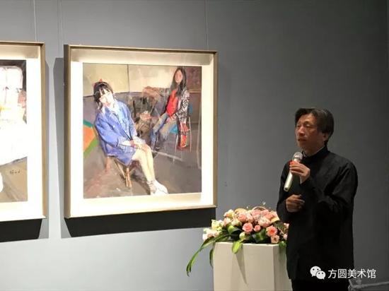 中国美术家协会副主席、中央美术学院院长笵迪安先生