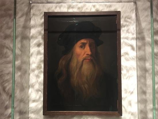 《达·芬奇自画像》,李奥纳多•达•芬奇,意大利,59x 44厘米,布面油画,1505 -1510