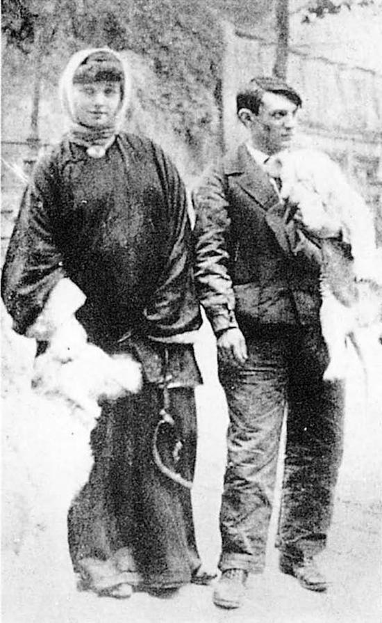 费尔南多和毕加索在蒙马特,1906年,毕加索档案