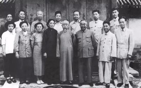 合影