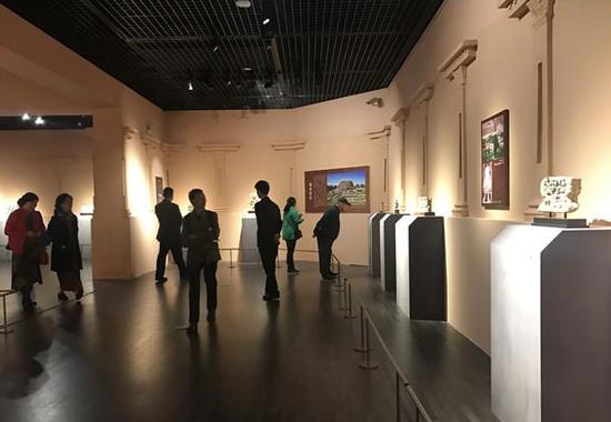 “佛像的故乡——犍陀罗佛教艺术展”展览现场