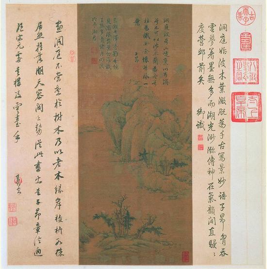 赵孟頫《洞庭东山图》