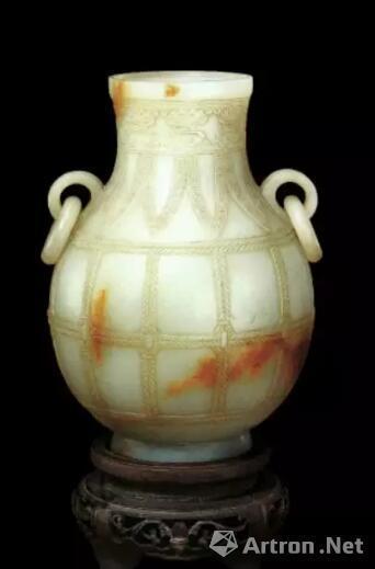 清 白玉活环仿古壶 清宫旧藏 北京故宫博物院藏品