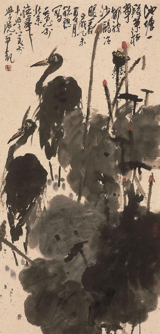 枯荣 136x68cm 2015年 庄毓聪