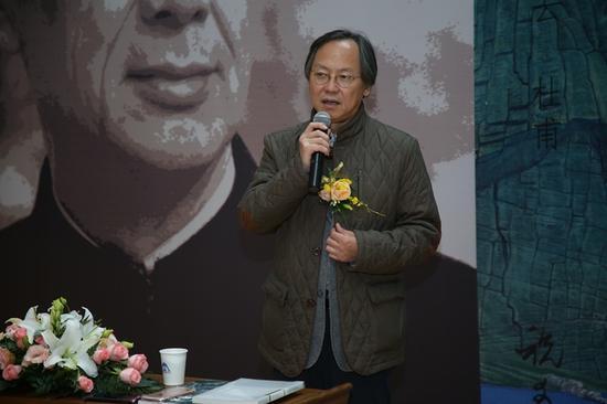 清华大学美术学院院长鲁晓波致辞