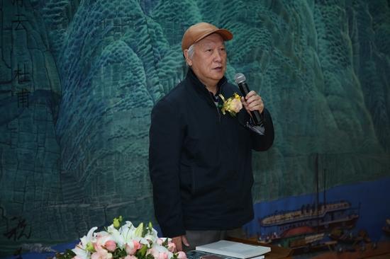 清华大学美术学院教授、祝大年长子祝重寿致辞