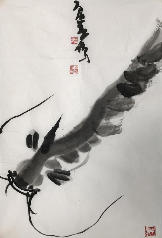 羽空(王鸣)《黑鱼》