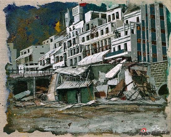 造境之三十一 40x50cm 布面油画 2017年