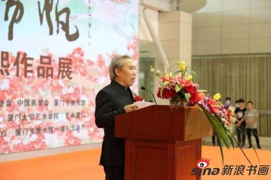 中央美术学院党委副书记王少军先生致辞