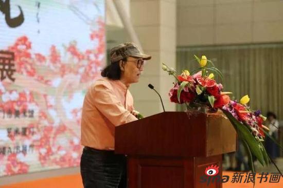 中国国家画院研究员石齐先生致辞