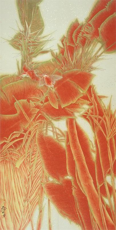 骄阳之三 136cmx270cm 2002年 姚舜熙