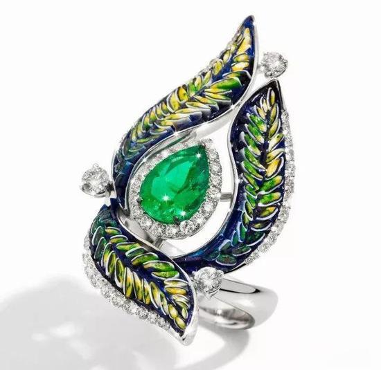 Fern 白金戒指,by Sicis Jewels