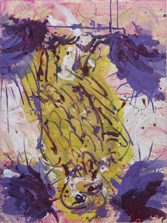 乔治-巴赛利兹(生于1938年) 《Hinterglasvogel》,1997年创作 估价:2,000,000-3,000,000港元