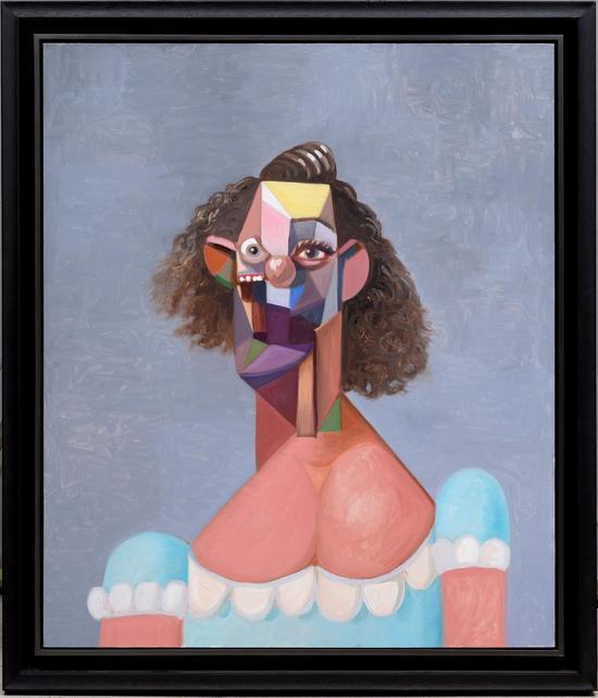 乔治-康多(生于1957年)《蓝裙女子》,2007年创作估价:3,000,000-5,000,000港元