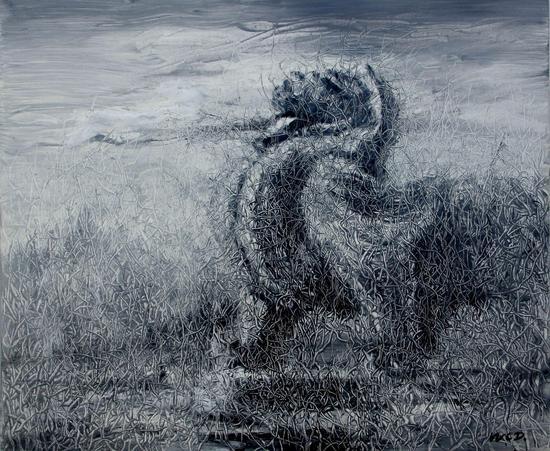 江南-切片系列-2 50x60cm 布面 2013