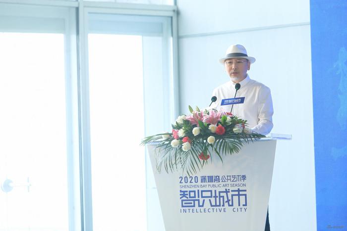 “智识城市”展览总策划李象群开幕现场发言