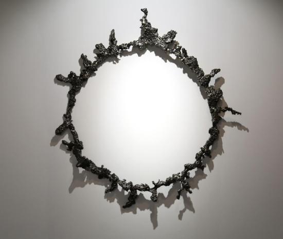 《棘冠-01》铁合金 不锈钢电焊条 直径135cm 高15cm 2017