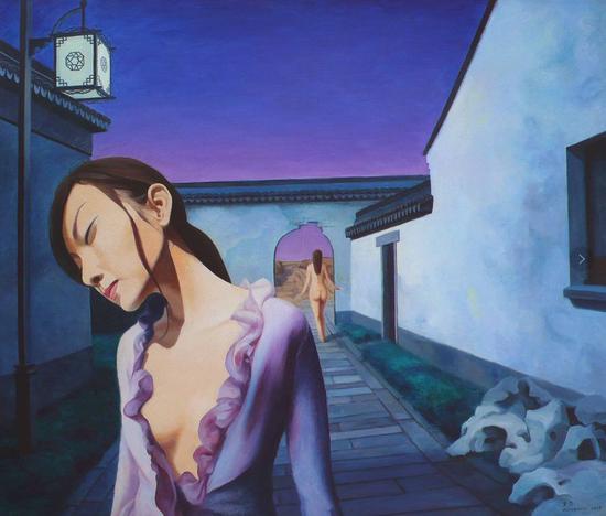 贺文斌 梦园 130x110cm