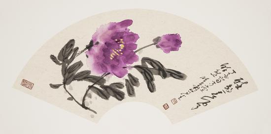 刘曦林 《醉煞春风》 22.5x60cm