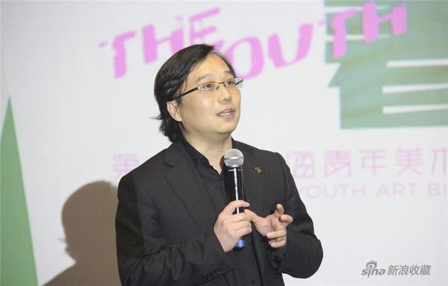 刘海粟美术馆副馆长阮竣开幕式致辞