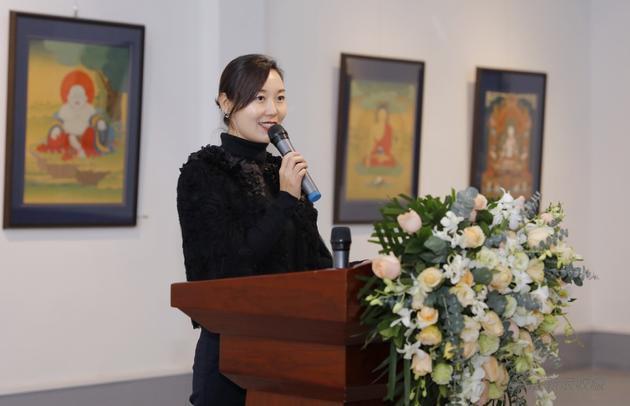 北京龙兮文化艺术有限公司王娜女士致辞