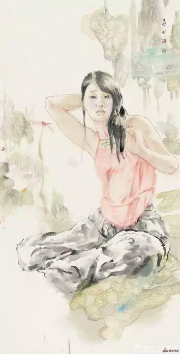 《红蜻蜓》 138cm×70cm 董 雷