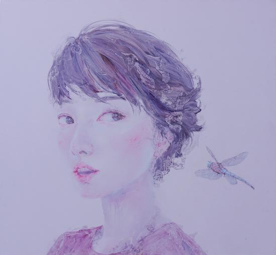 有我的你·25 张子叶 120x130cm 布面油画 2015