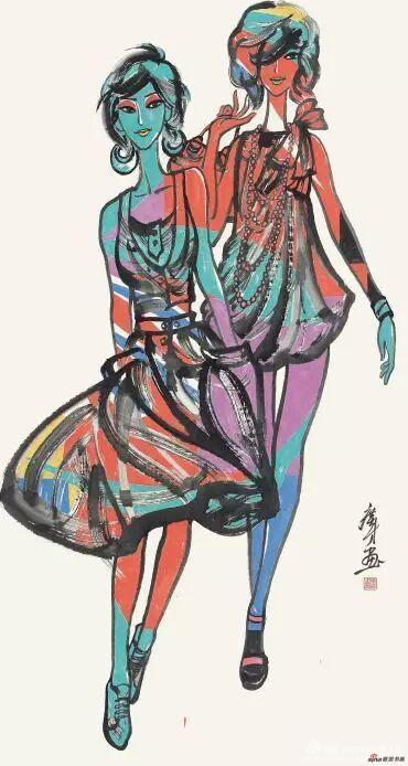 《夏日凉风》 177cm×95cm 张广才