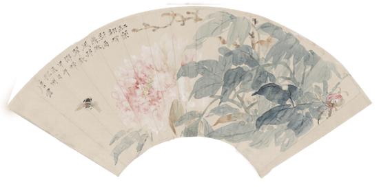 唐云 《牡丹》 设色纸本