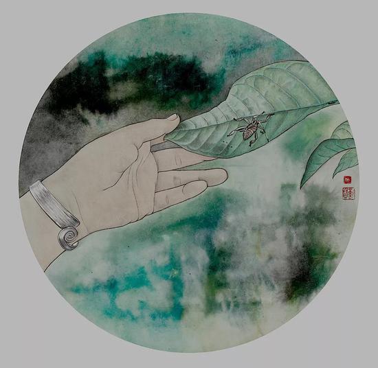 作品名称:《触夏》