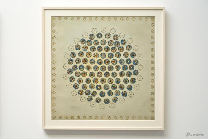陈墙CHEN Qiang,Work 04-7,2004,纸本油画Oil on paper,79x79cm