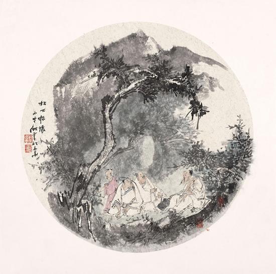 圆扇 松下畅怀 2015