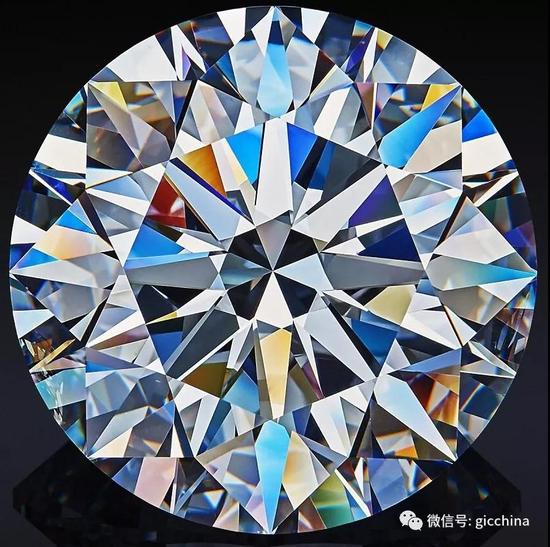 The Dynasty圆明亮式切割钻石,51.38ct,D色VVS1净度,切工极优