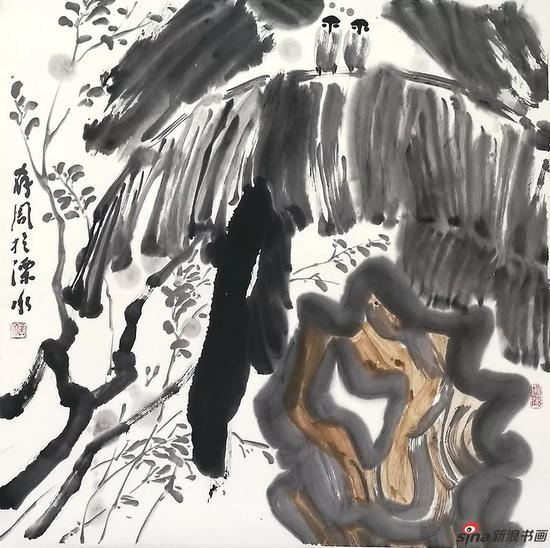 南京市文联副主席,南京市美术家协会执行主席濮存周作品
