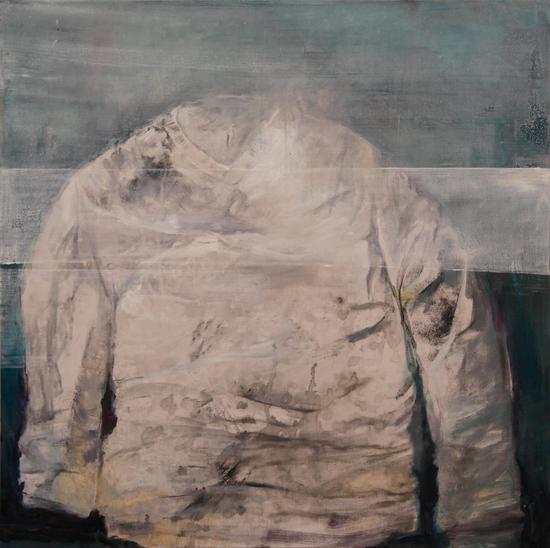 表情系列。3 80x80cm 油画 2018