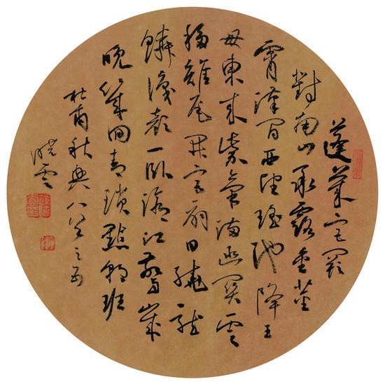《杜甫 秋兴诗八首》之五 42cm×42cm 2016年