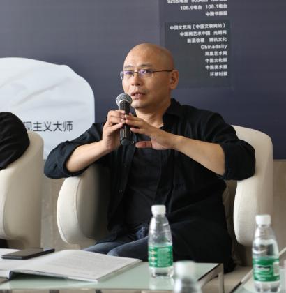 德国贝尔艺术中心中国项目总监,策展人刘鸿发言
