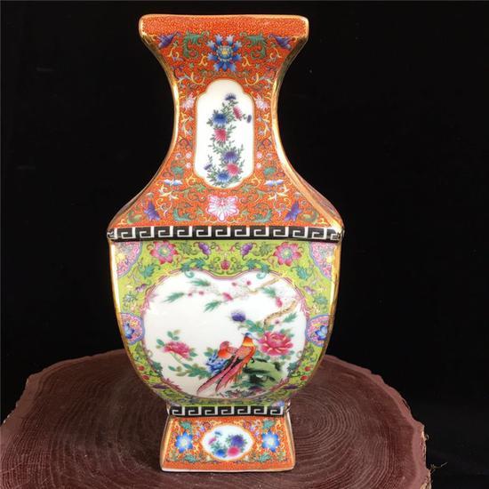 低劣的古瓷赝品(某淘宝瓷器店的印刷后上釉)