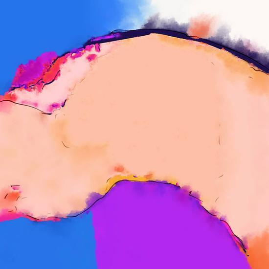 《温度》RX系列456 50cm x 50cm 新媒体综合材料 2015