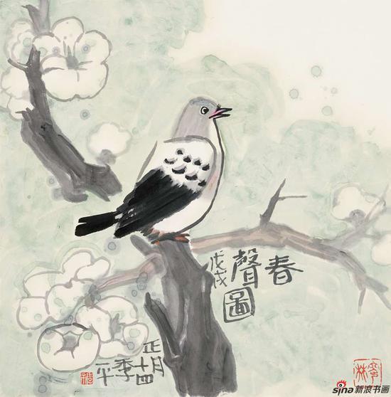 春声图 50x50cm 2018